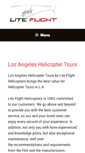 Mobile Screenshot of liteflighthelicopters.com